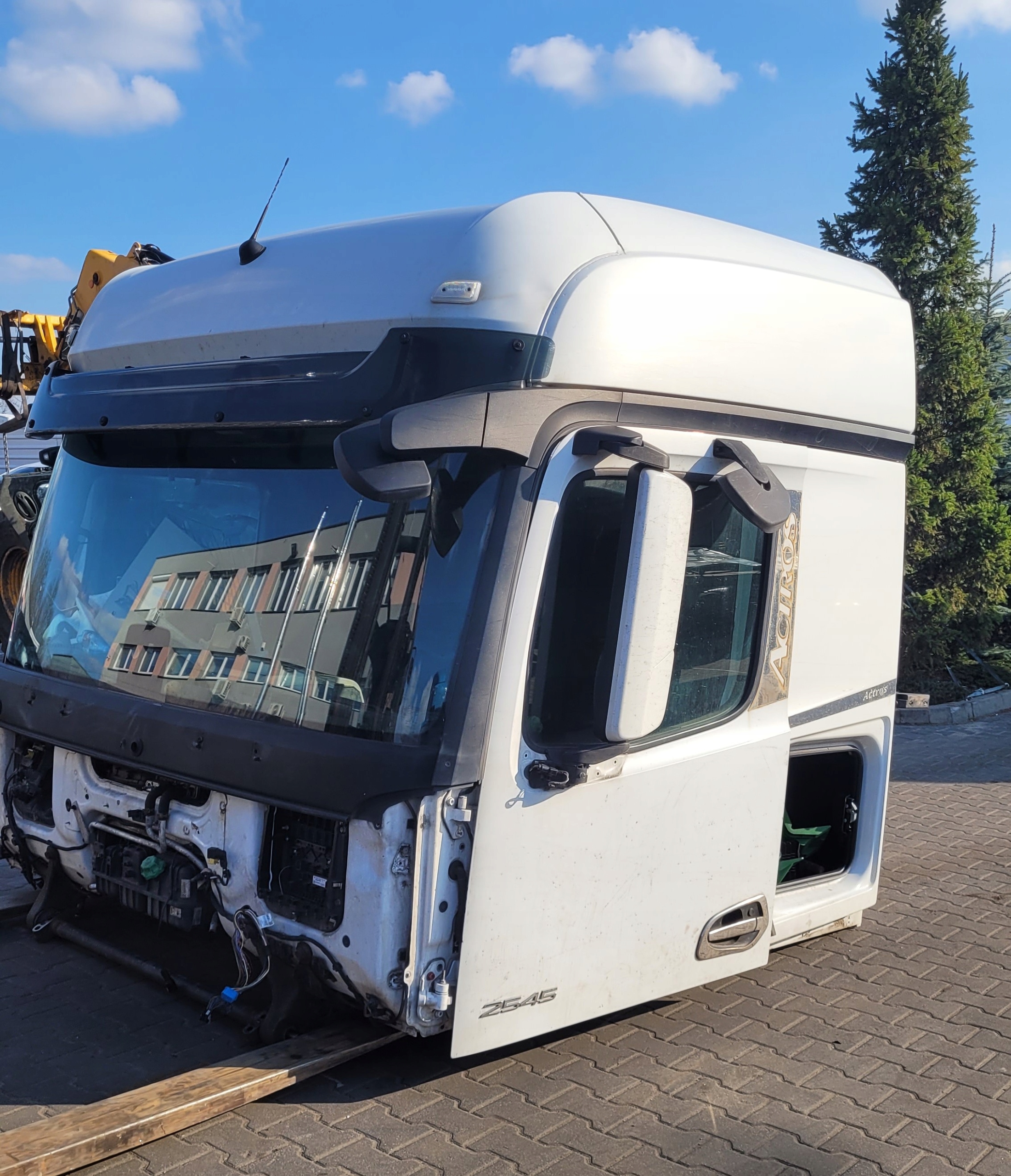 SZKIELET KABINY + DRZWI MERCEDES ACTROS MP4 STREAM SPACE EURO 6