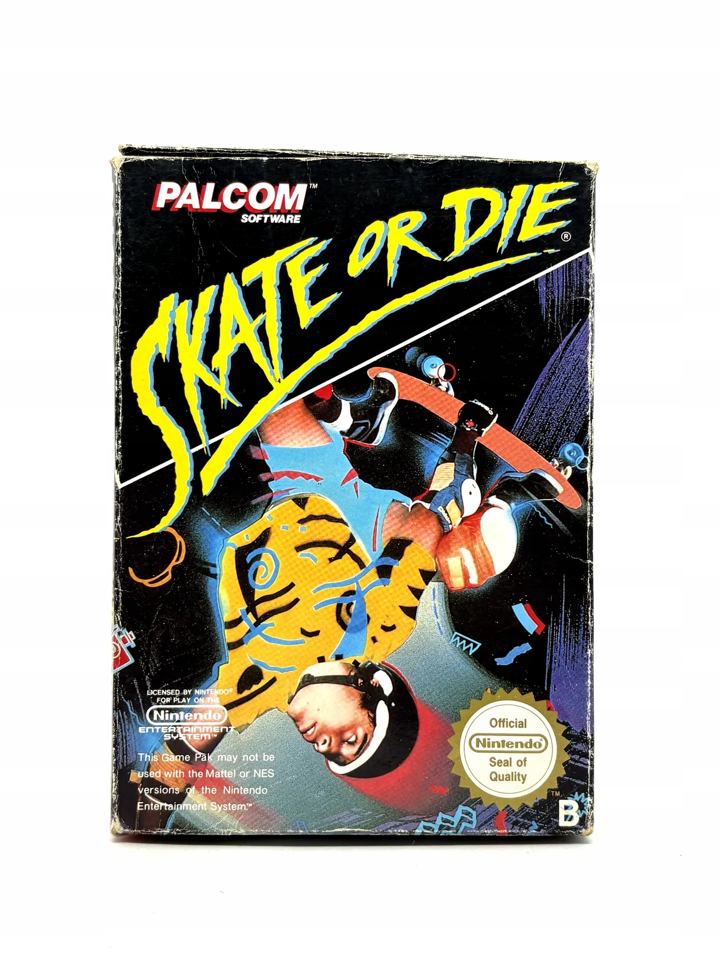 Skate or Die / Nintendo NES / Nintendo NES pudełkowa