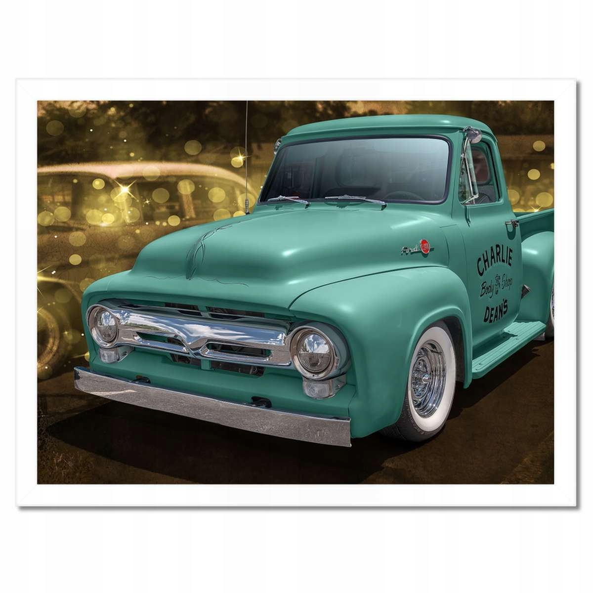 Plakáty v rámu 40x30 Ford F100 PickUp