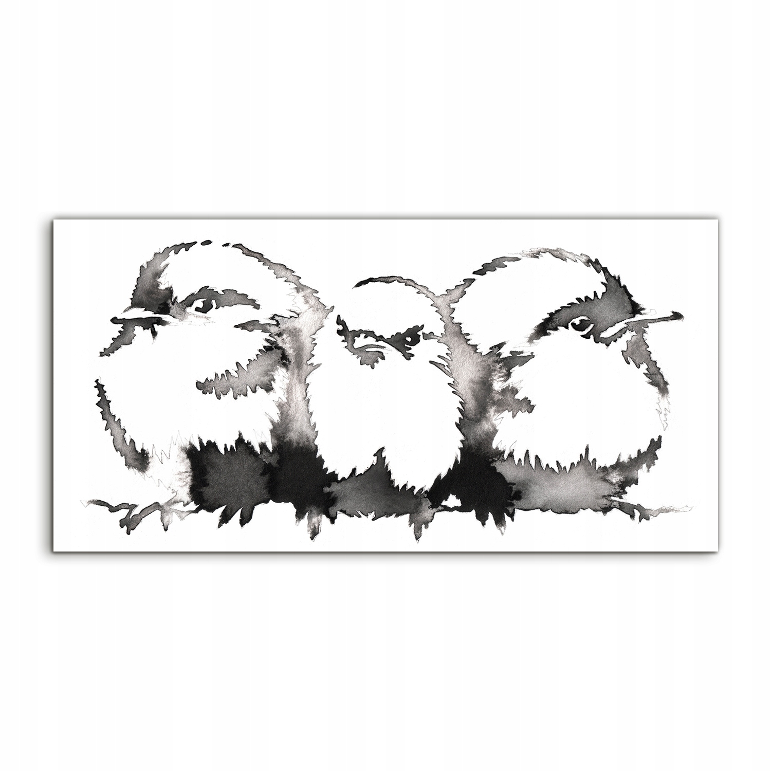 

Fotoobraz 140x70 nowoczesny Ptaki Atrament Zwierzę