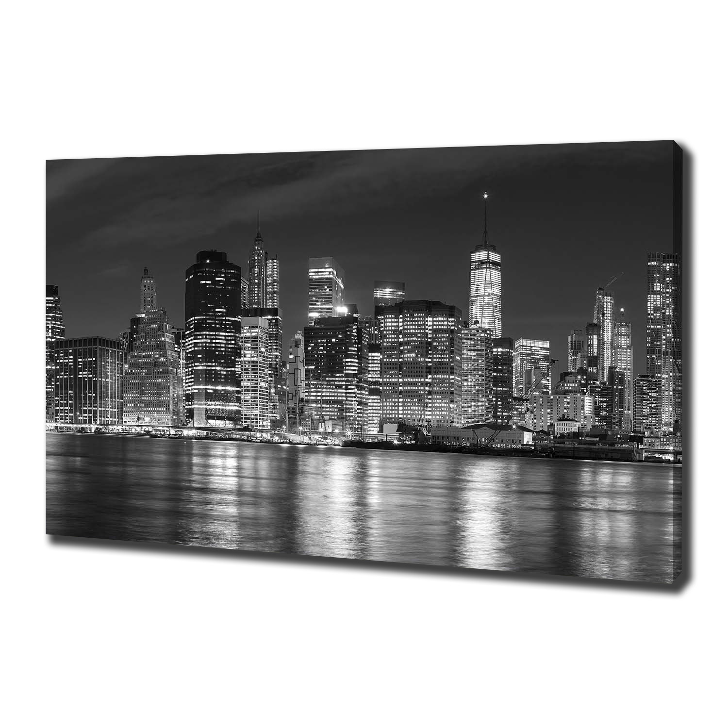 

Foto obraz na płótnie Manhattan nocą 100x70 cm