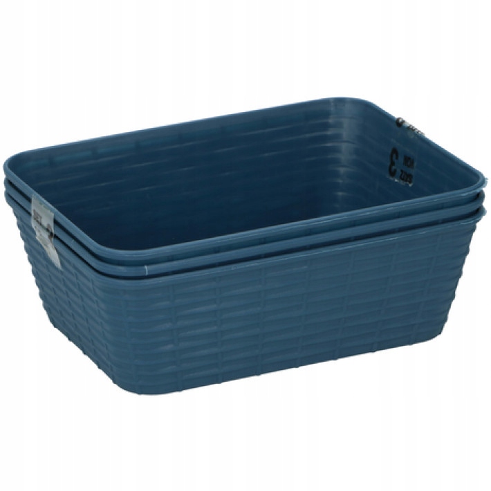 

Koszyk na drobiazgi, plastikowy koszyk,zestaw 3szt