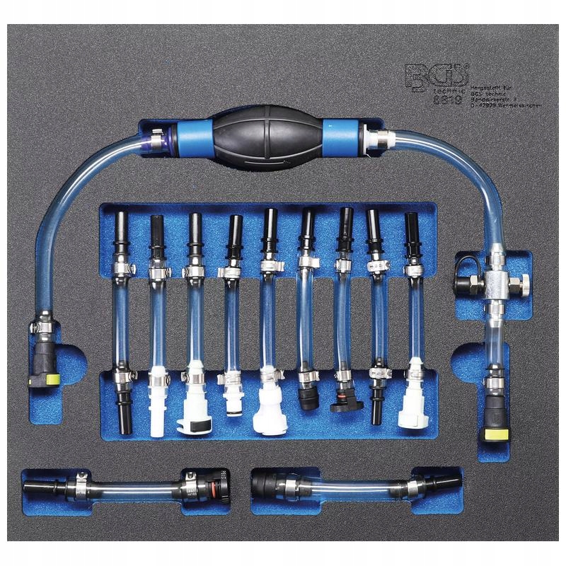 Sada pro odvzdušnění nízkotlakého okruhu diesel 12 ks Bgs 8819