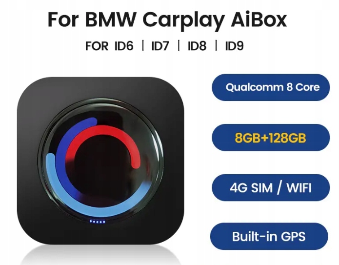 Bmw 2017-2024 ID6 ID7 ID8 Modul Ai Box Usb Android Carplay