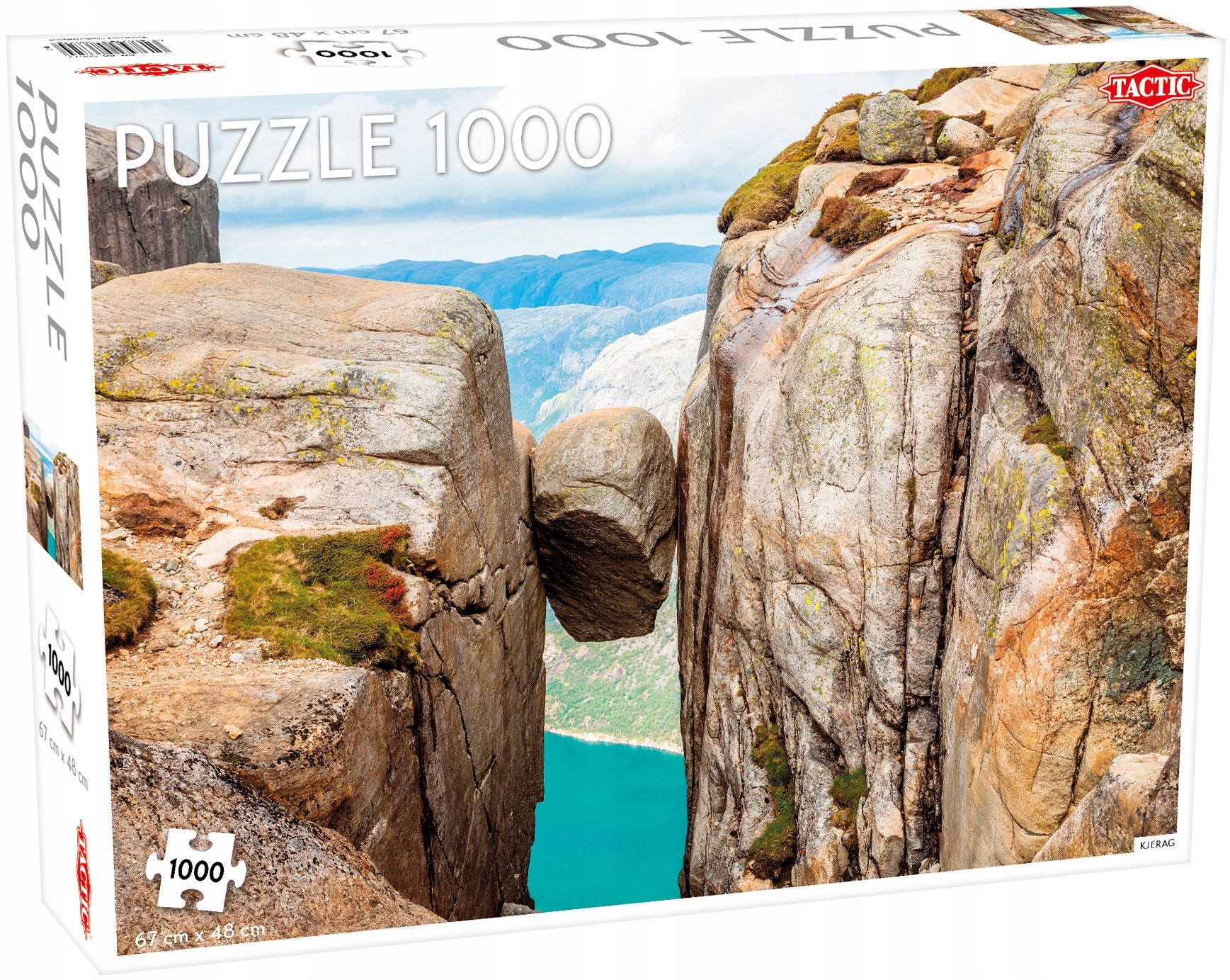 

Tactic Puzzle 1000el Góra Kjerag