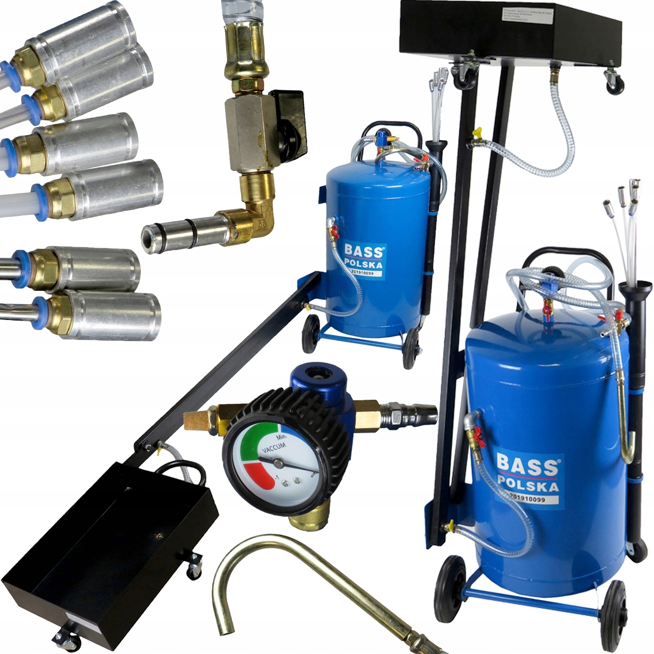 Масло 80l + 24l с регулируемой рукояткой