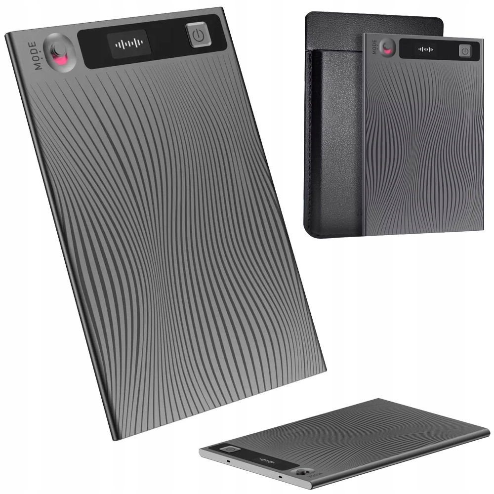 Diktafon Mobvoi Ticnote Ai Ultra Tenký Magnetický Záznam Zvuku Růžově Šedý