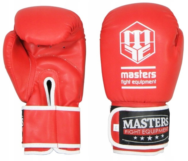 RĘKAWICE BOKSERSKIE MASTERS - RPU-3 WAGA 12 OZ CZARNE Marka Masters Fight Equipment