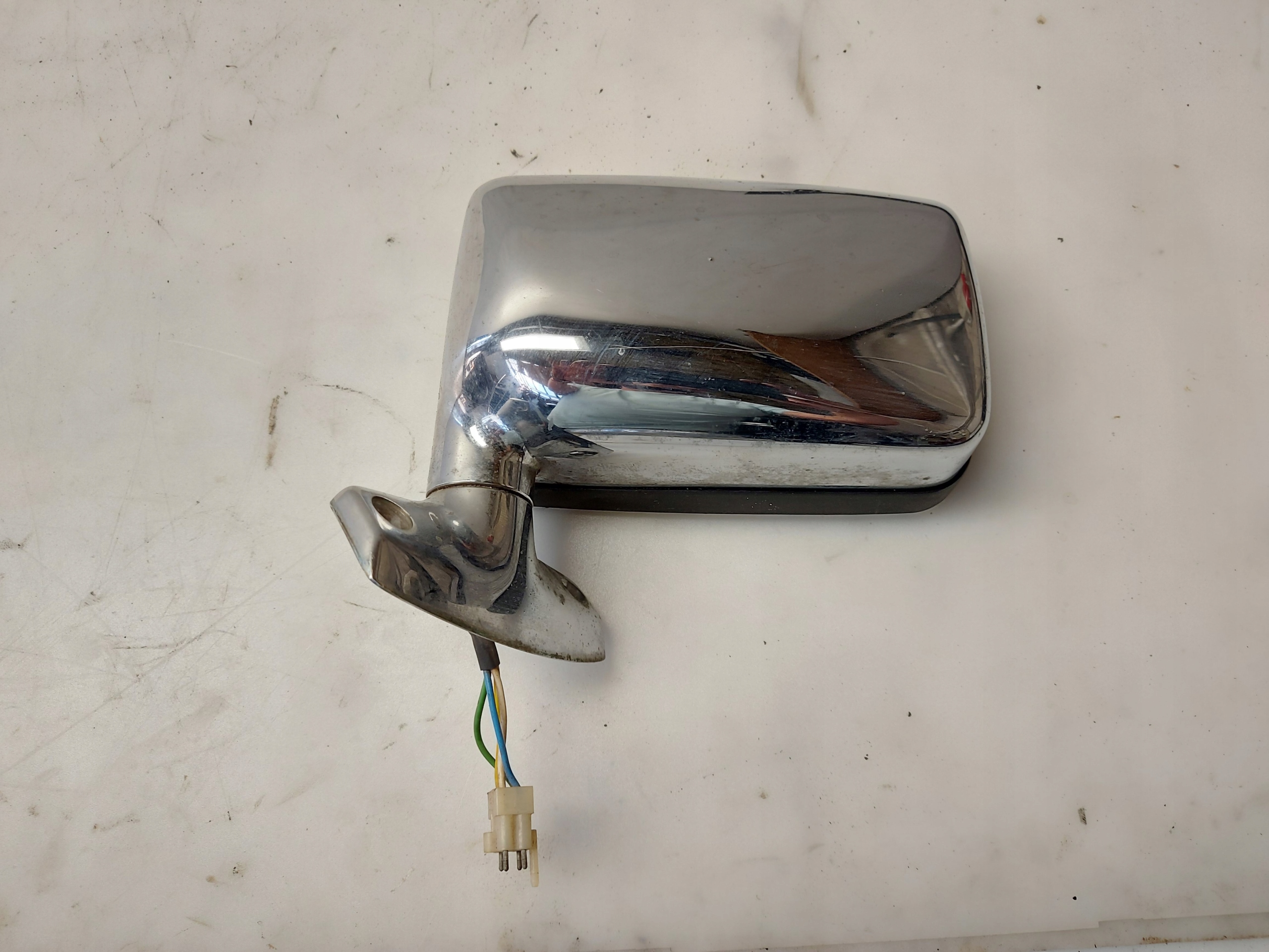 LUSTERKO CHROM ELEKTRYCZNE LEWE 4 PIN JAGUAR XJS