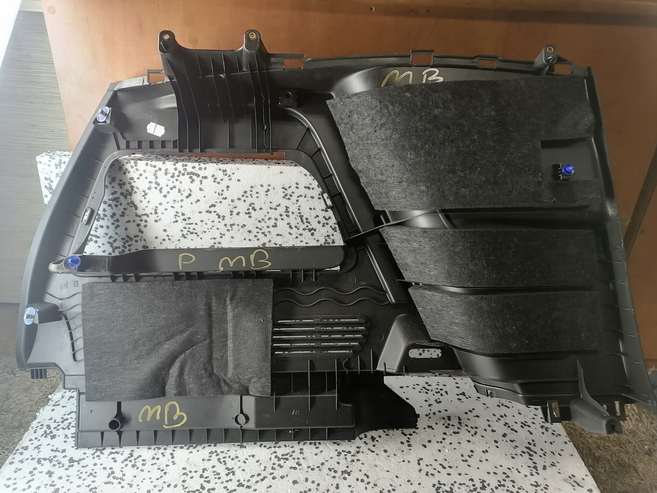 boot upholstery right OPEL MERIVA B