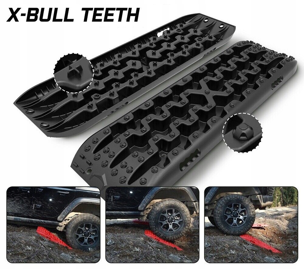 TRAPY PIASKOWE + TORBA X-BULL BŁOTNE ŚNIEGOWE OFF-ROAD NIEBIESKIE 4X4 10TON Model HRRT04OGBLU