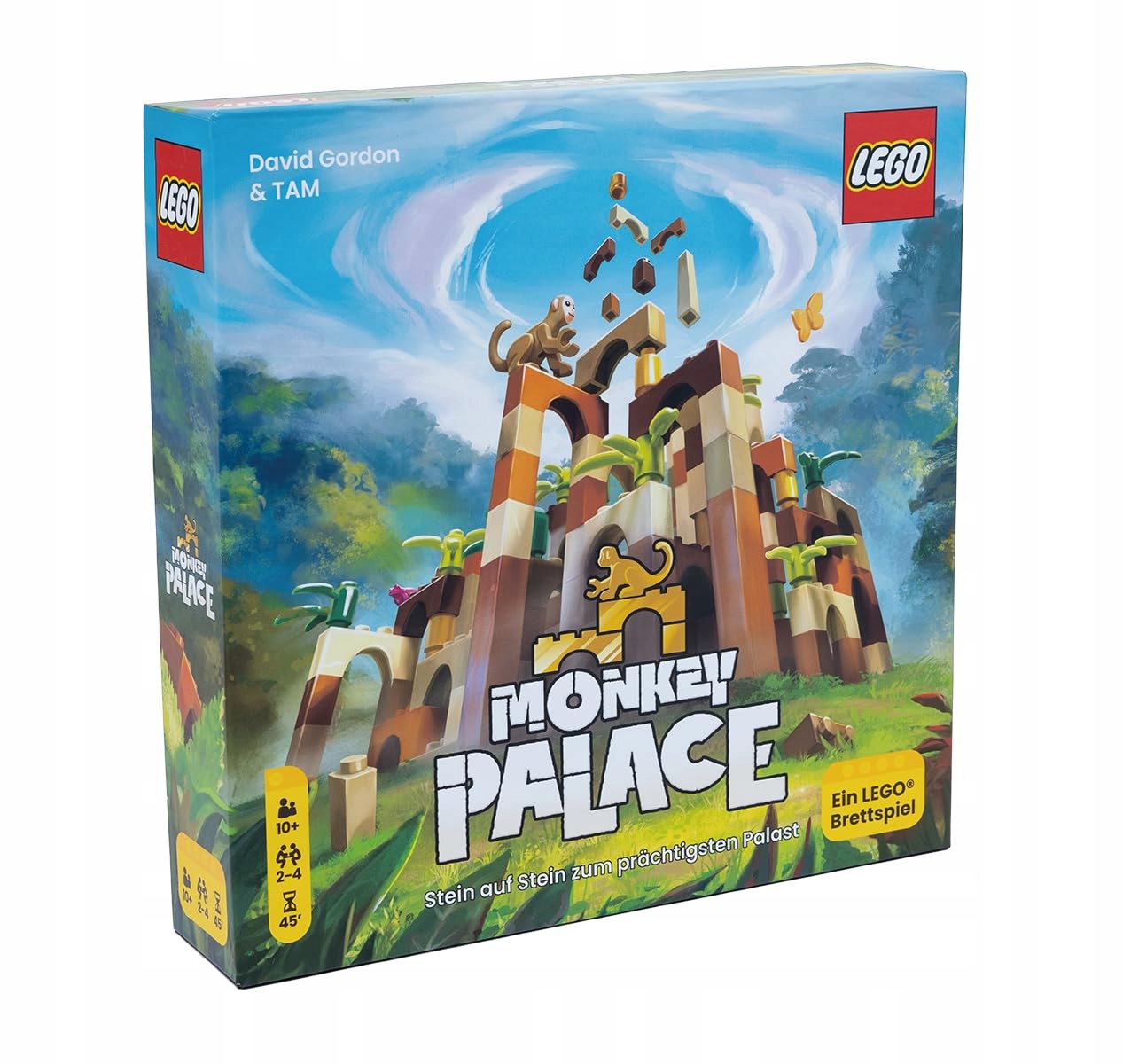 Asmodee Monkey Palace DOT10005 gra planszowa Lego 2-4 graczy 10+ 45min