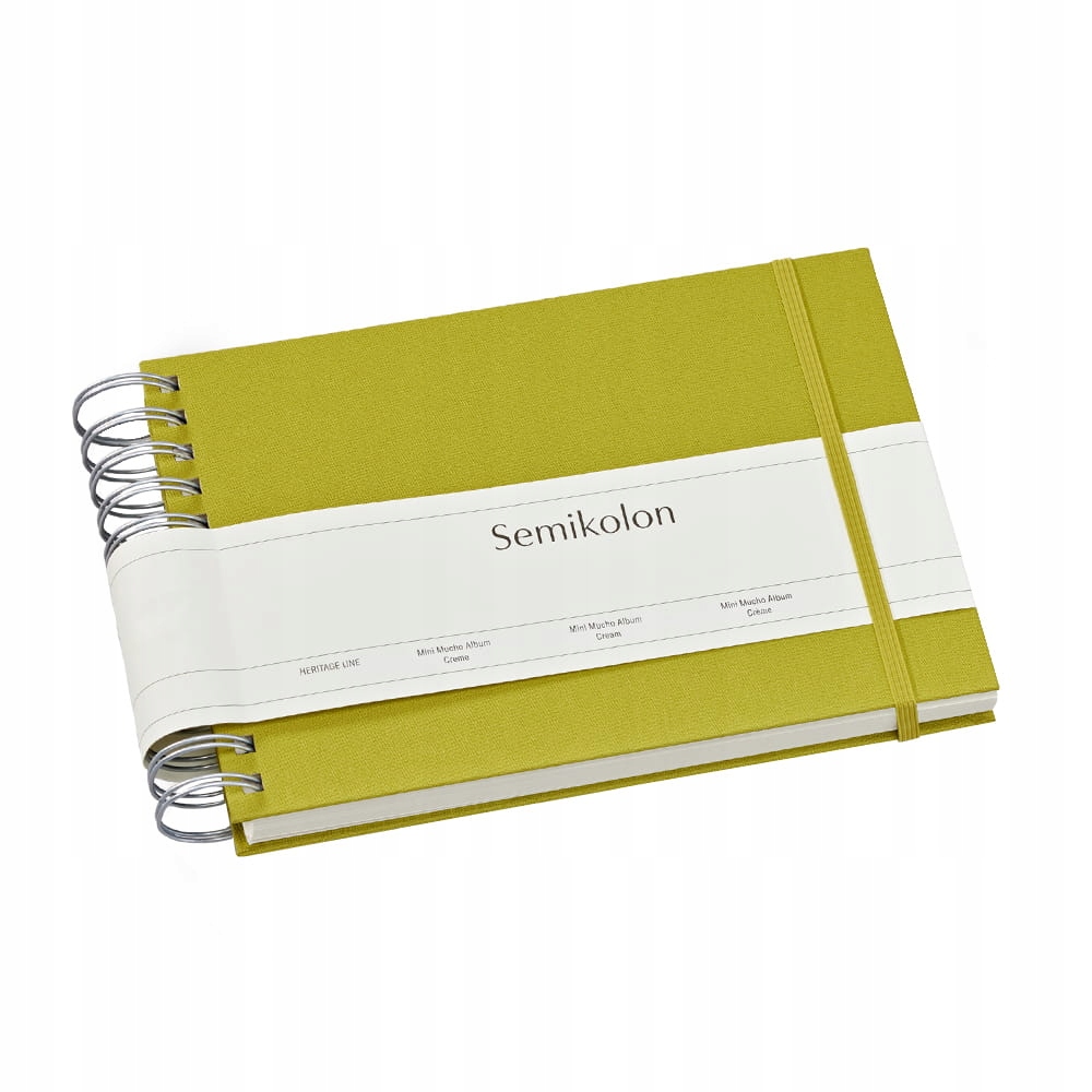 Album Semikolon Mini Mucho krémové kartičky, matcha