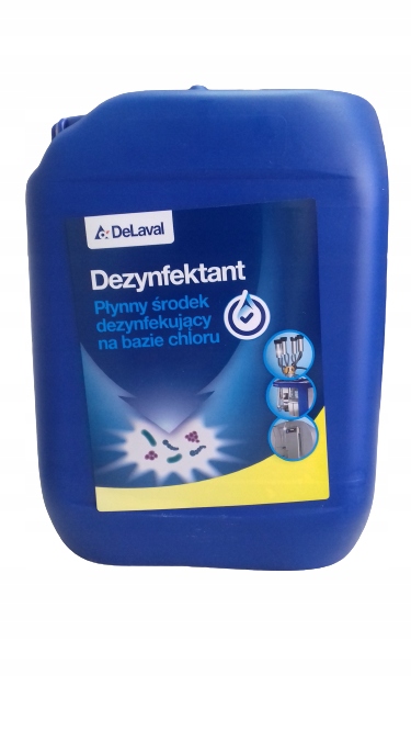 

Dezynfektant 5l DeLaval chlor do mycia dojarek