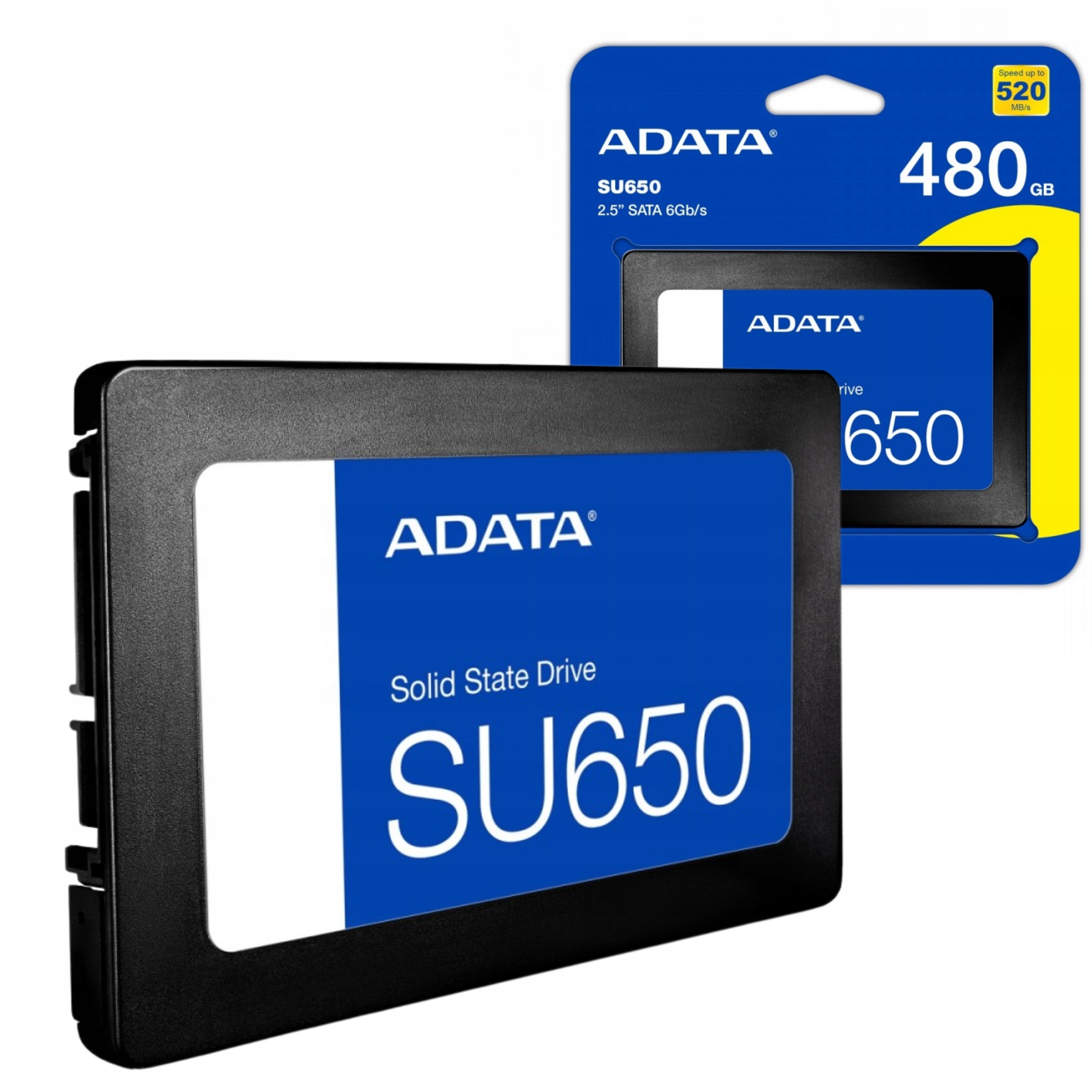 Adata Ssd disk Ultimate SU650 480GB 2.5 S3 3D Tlc