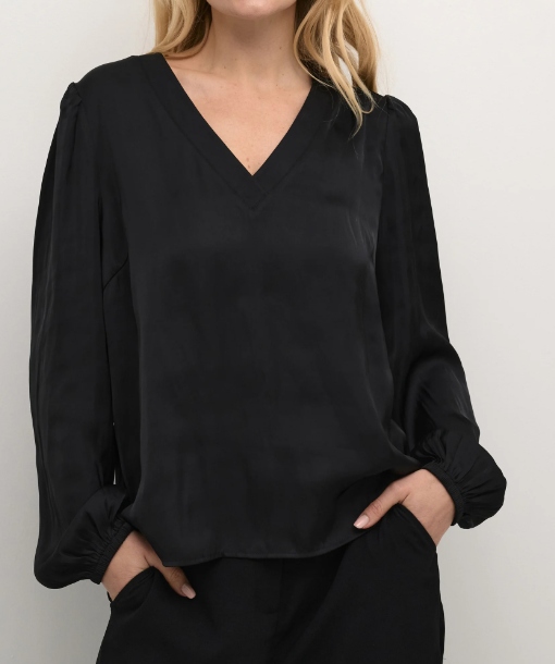 Cream Thalia dámská saténová halenka vel. 44