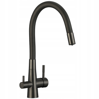 Laveo Bateria Kuchenna Z Systemem Filtrującym Riveco, Grafitowy