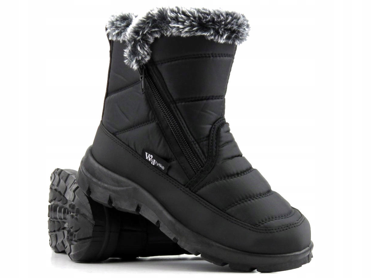 

Śniegowce Damskie Wojtyłko 23127 Ciepłe Botki Zima