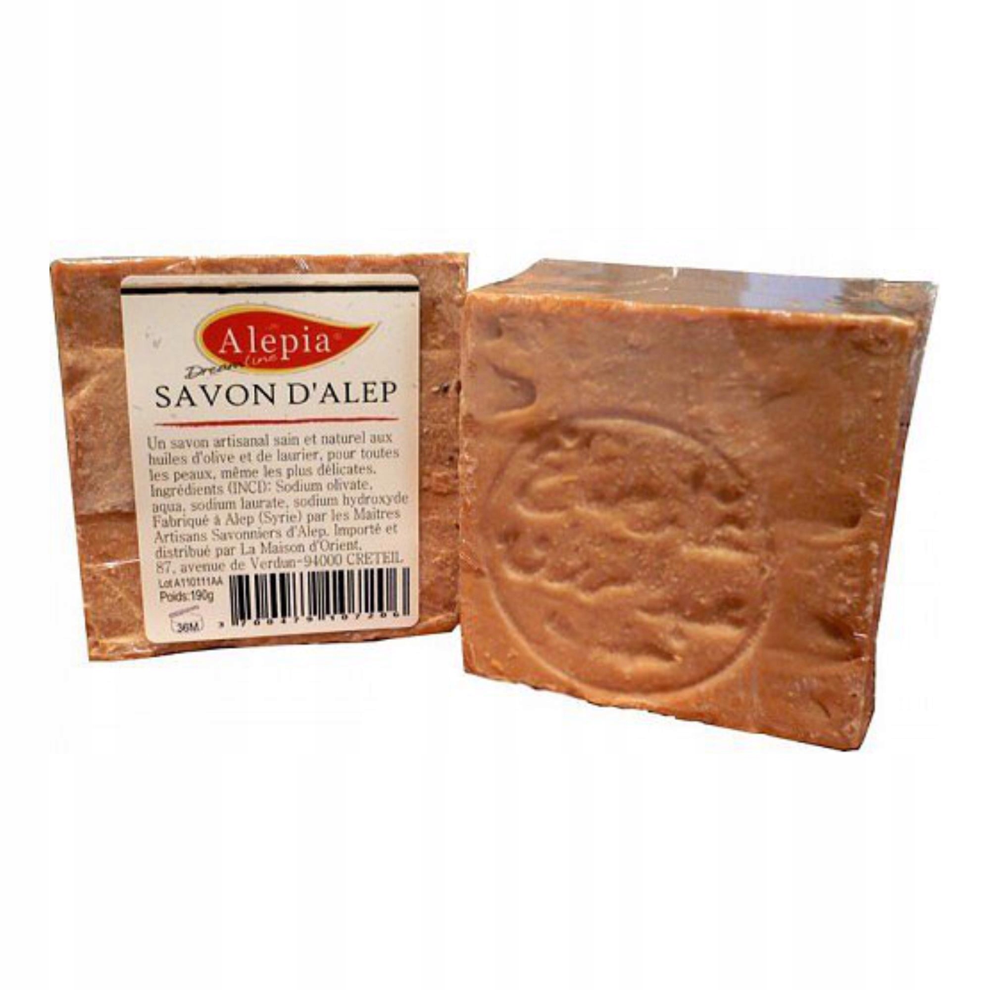 

Alepia Mydło W Kostce 190G Alep 99% Oliwy