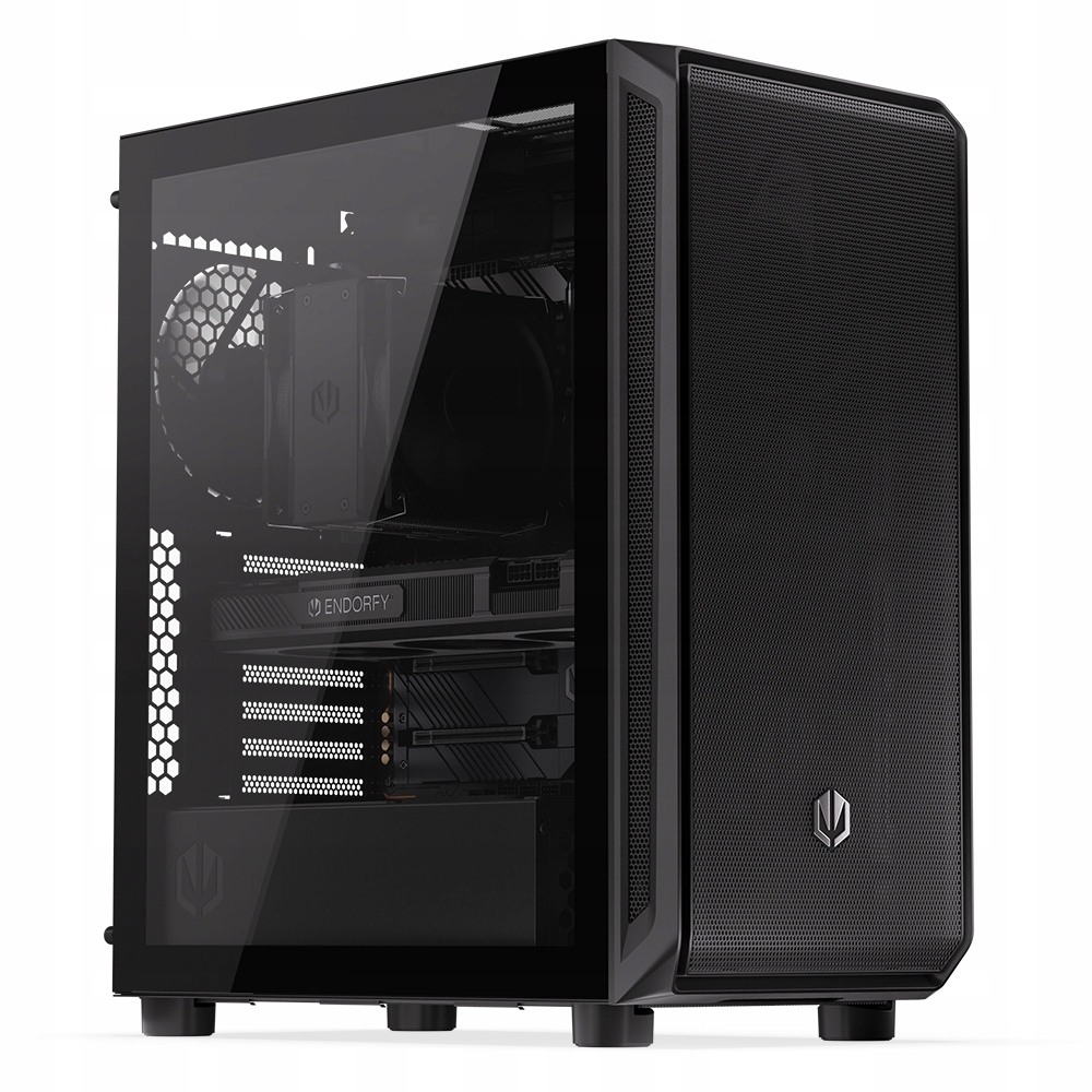 Počítačová Skříň Endorfy Arx 500 Air, 4x140 mm ventilátory, až 350 mm Gpu