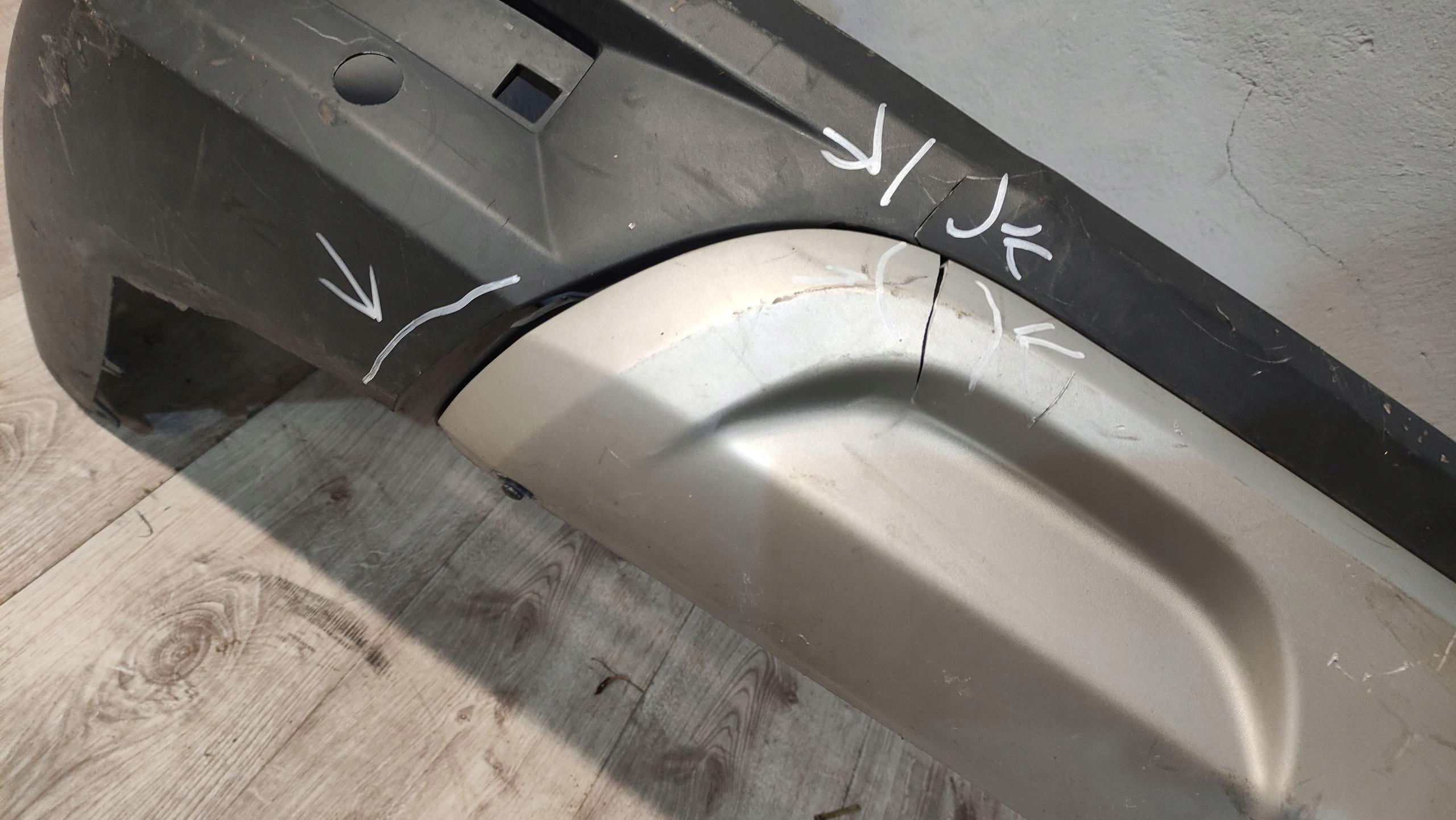 DACIA LOGAN II STEPWAY KOMBI ZDERZAK TYLNY TYŁ Typ samochodu Samochody osobowe