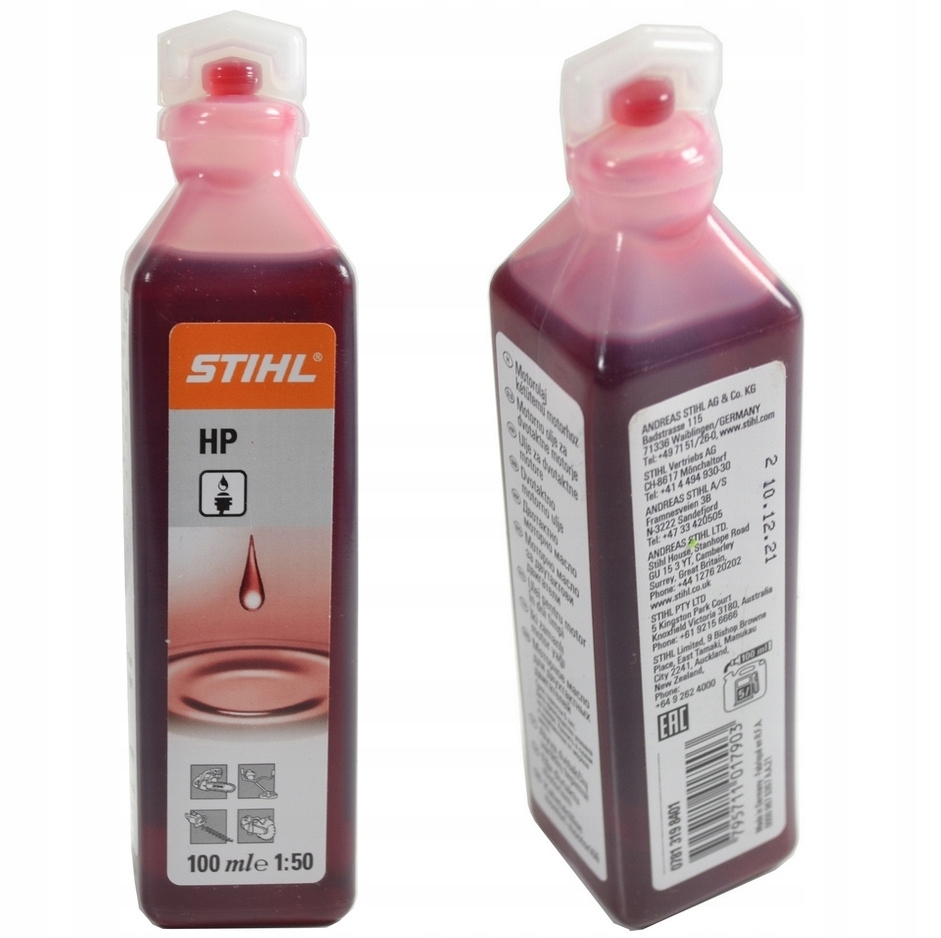 

Stihl Olej Hp 100 ml Czerwony Do Mieszanki