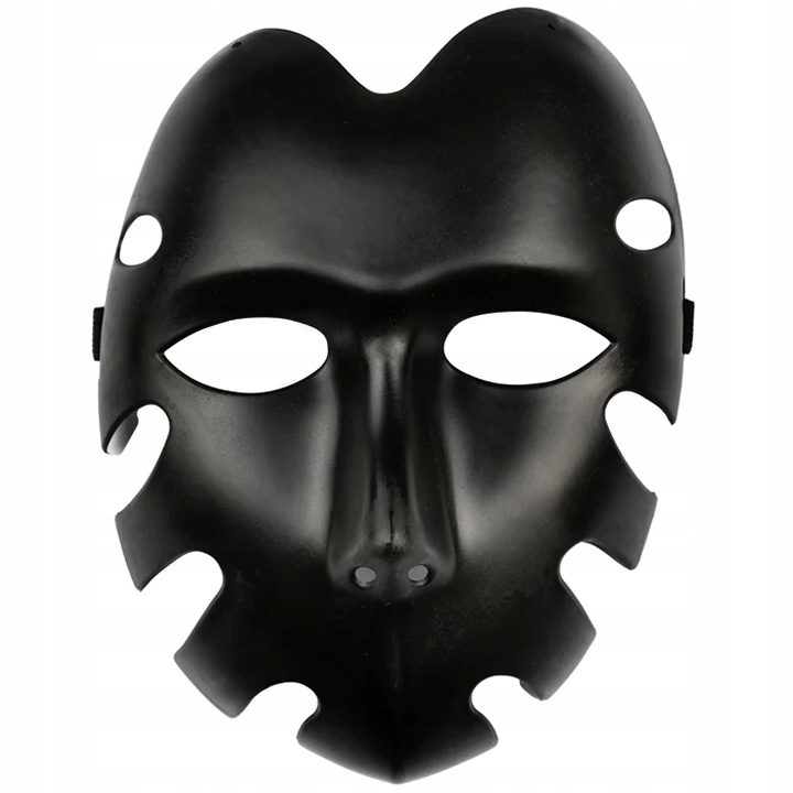 Maska Halloween czarna 22x17cm