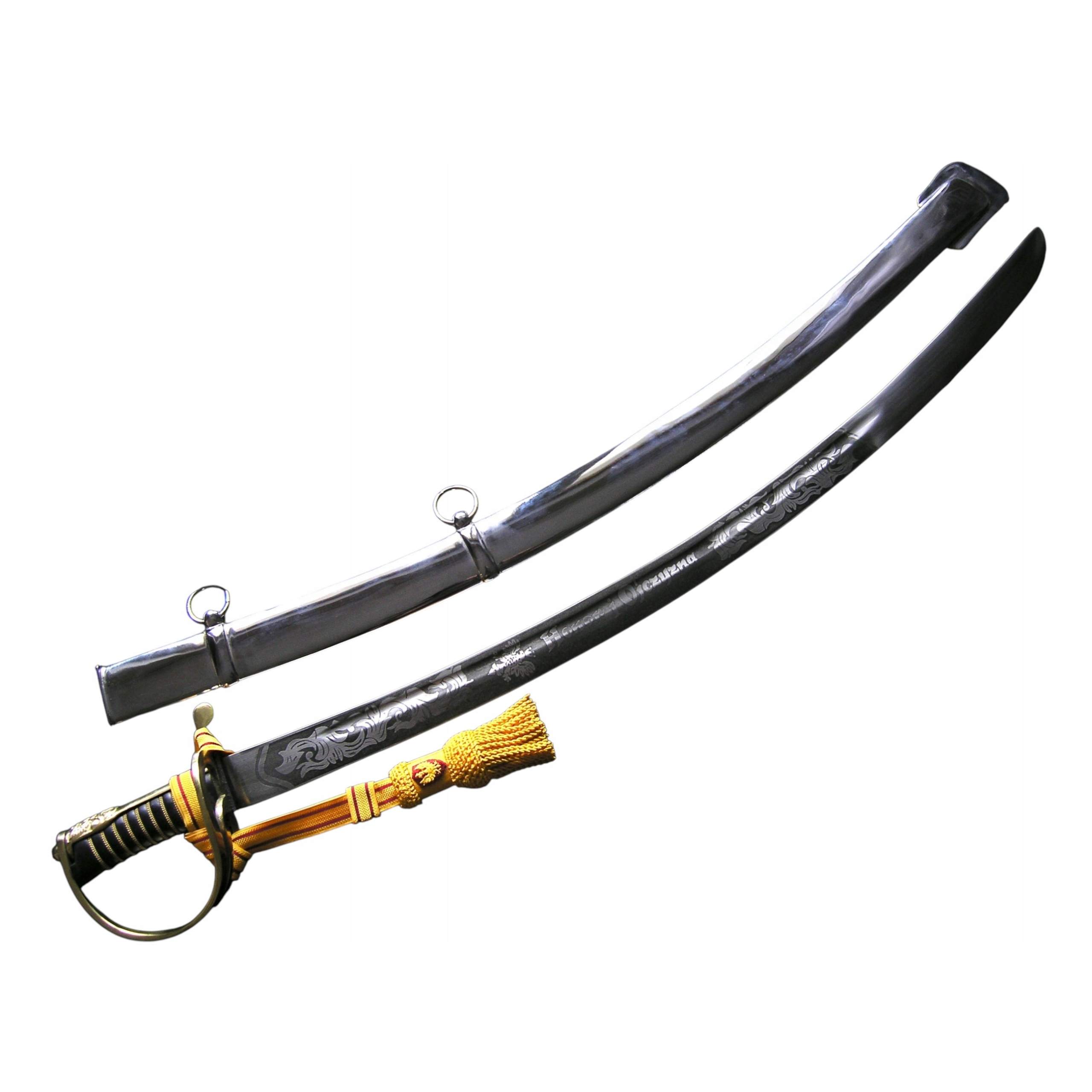 Polská šavle Kavalerijská vz/1917 Radziwiłłówka s pouzdrem Čest a vlast