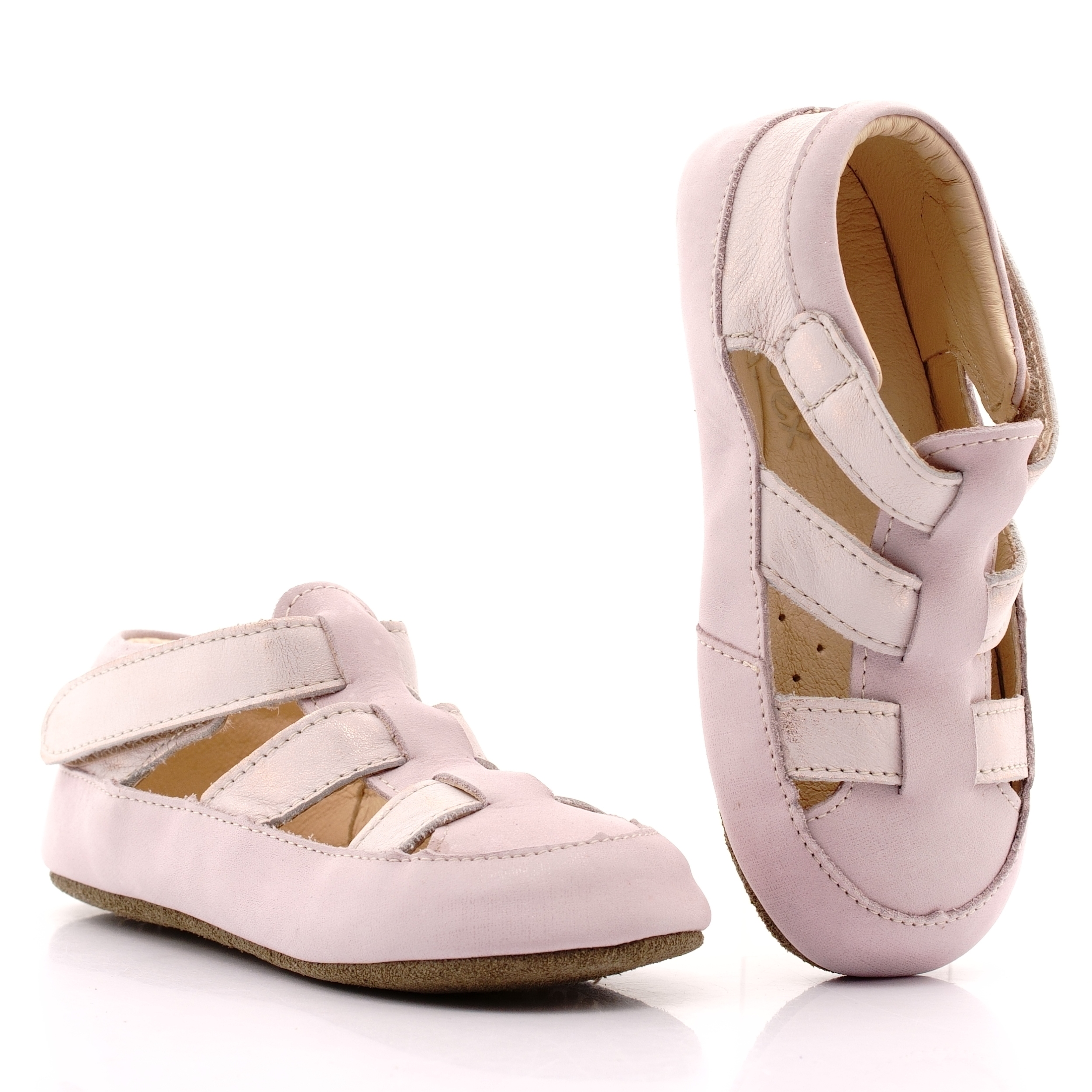 Obex Barefoot Skórzane Kapcie Lekkie Pantofle Buty Dziecięce Lasti 29