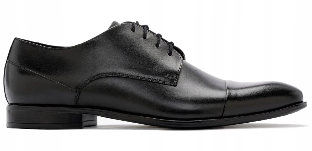 Ryłko Pánské Oblekové Boty Černé Kožené Elegantní Společenské 45