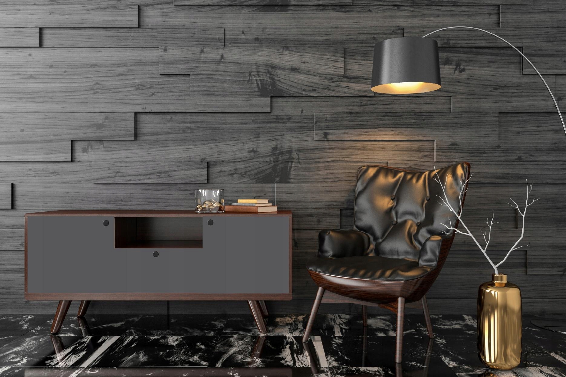 OKLEINA MEBLOWA SAMOPRZYLEPNA 45x50 GRAFIT MAT Kod producenta 55531