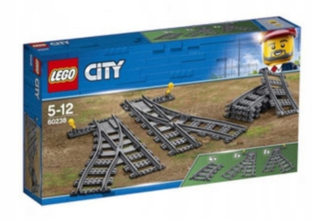 

Klocki Lego City Zwrotnice 60238