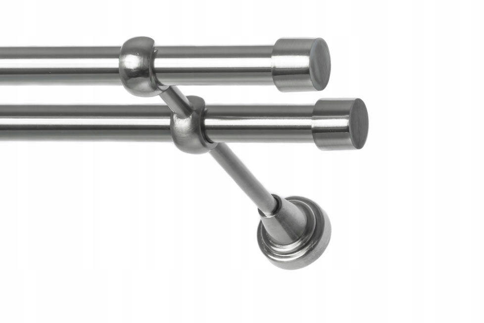 

Karnisz metalowy Sol podwójny fi 19 mm 280 cm
