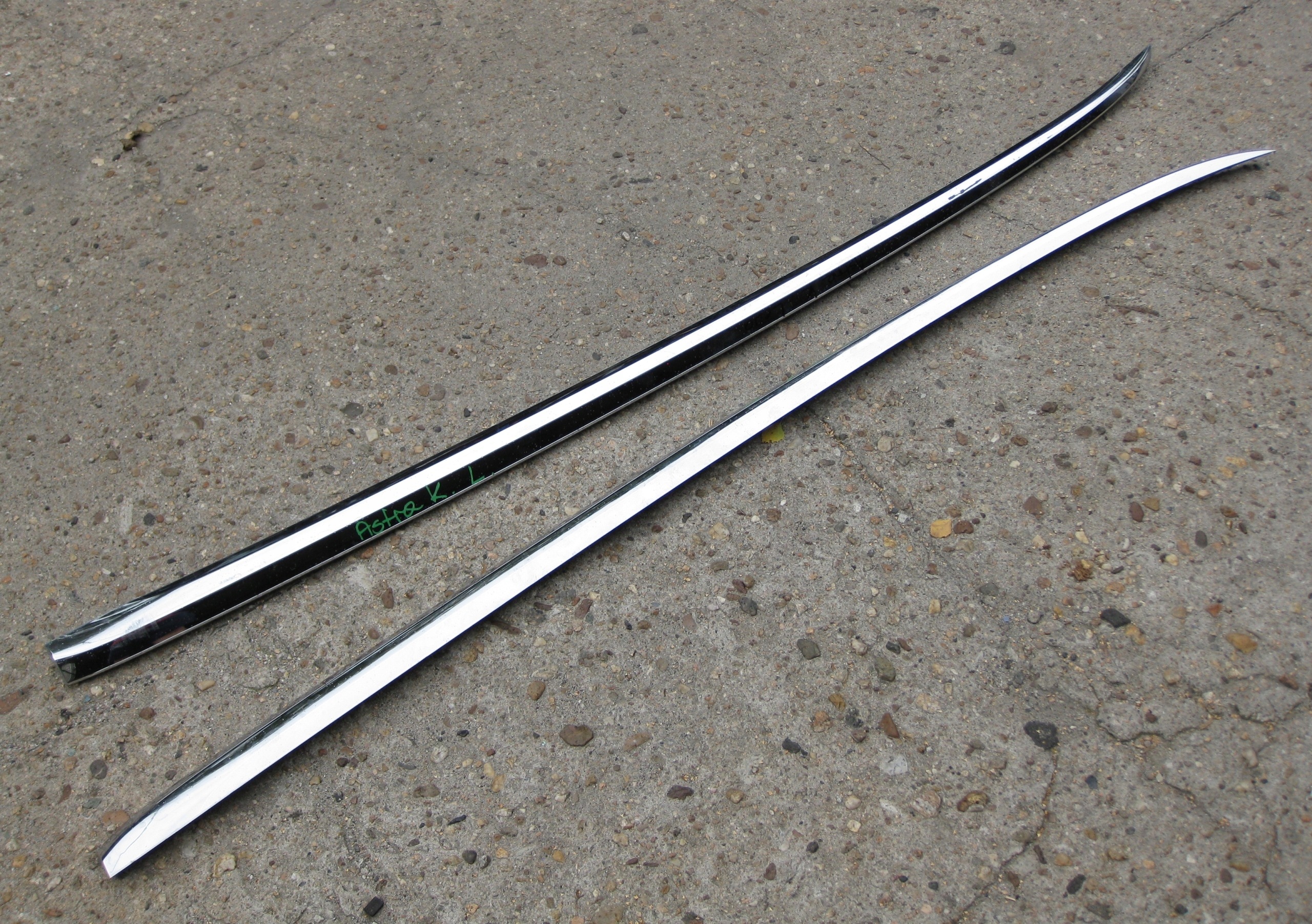 OPEL ASTRA K V KOMBI Dachreling dach CHROM KOMPLET