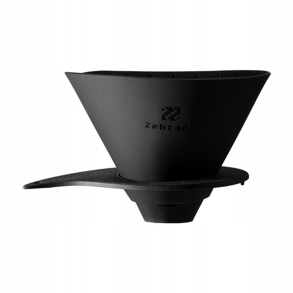 Hario Składany Drip Silikonowy Czarny Zebrang V60-02 Flat Dripper