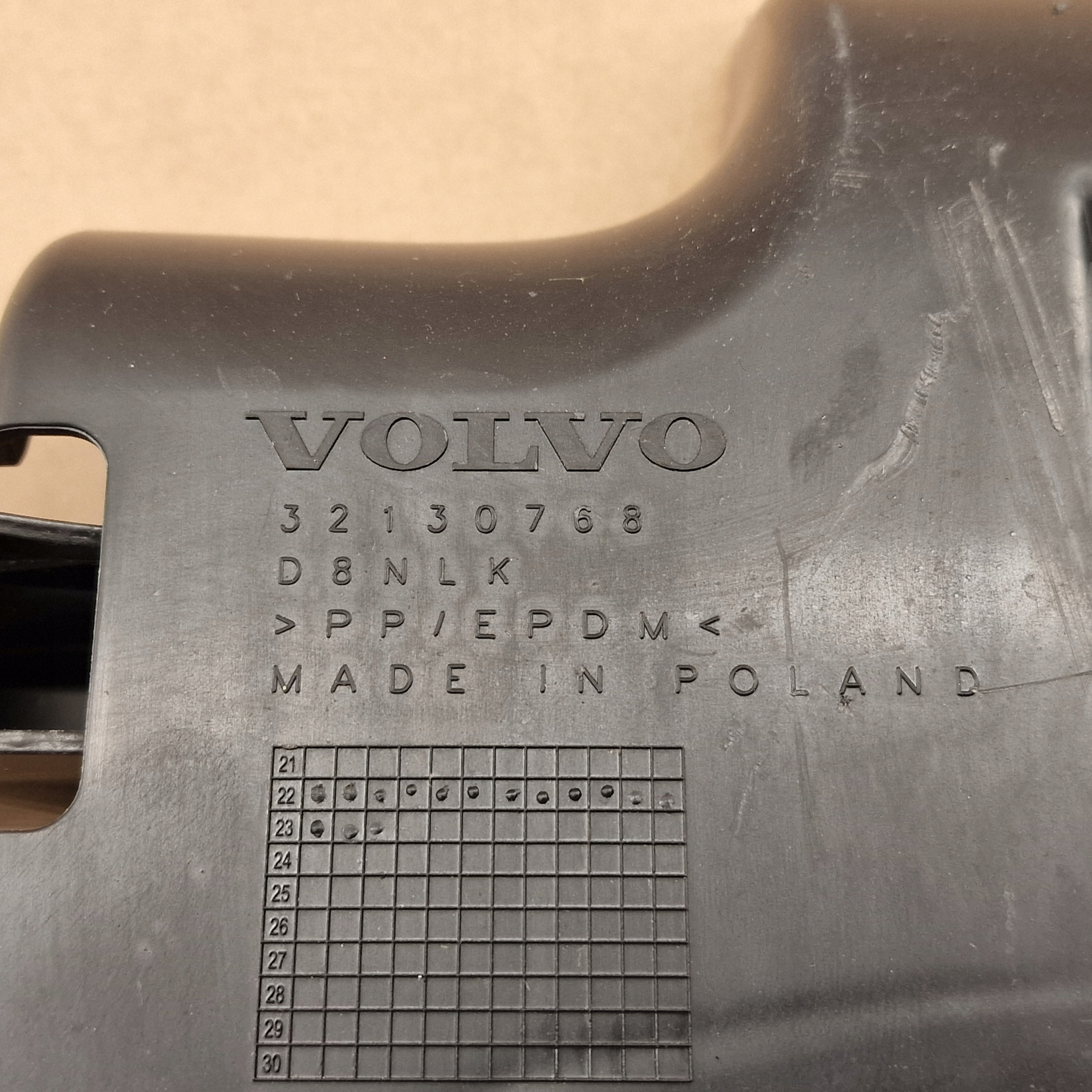 RAWY DOCIAG Querlenker Blende Abdeckung heck VOLVO EX90 ES90 POLESTAR 3