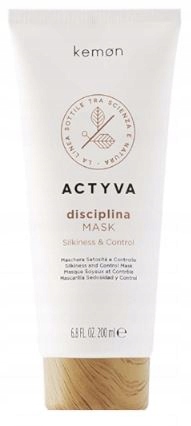 KEMON ACTYVA DISCIPLINA SZAMPON MASKA 450ML ZESTAW NAWILŻENIE WYGŁADZENIE Pojemność 200 ml