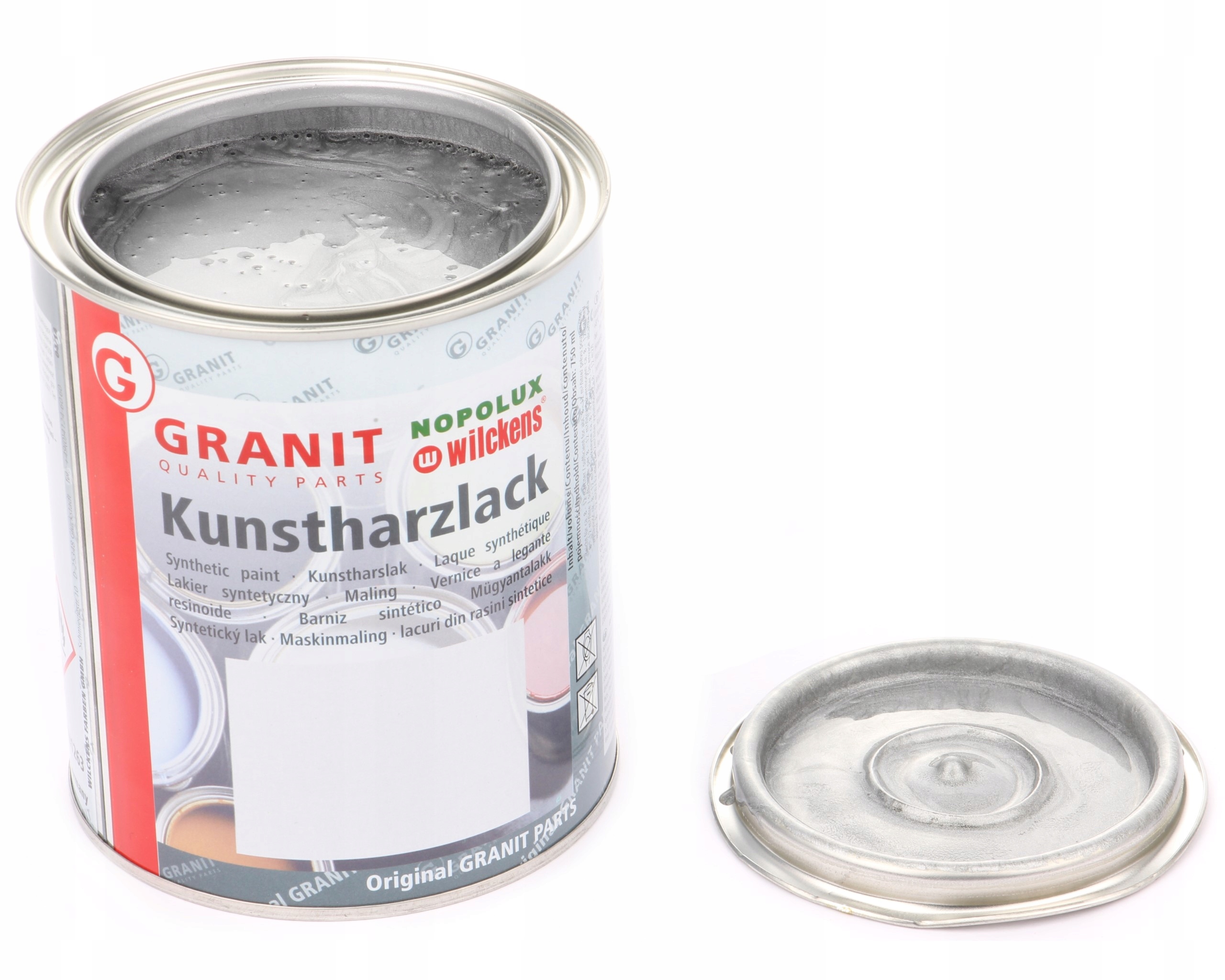 lak, barva strojů RAL9006 2,5l Wilckens Granit