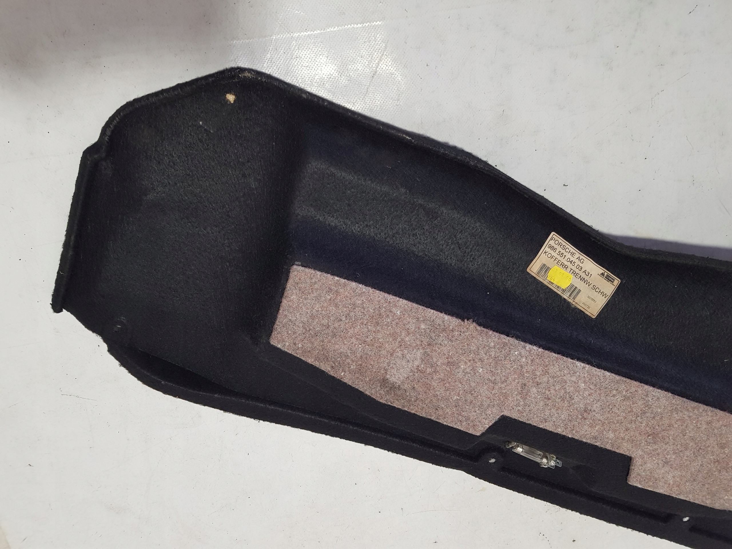 PORSCHE BOXSTER 986 mats boot upholstery upholstery