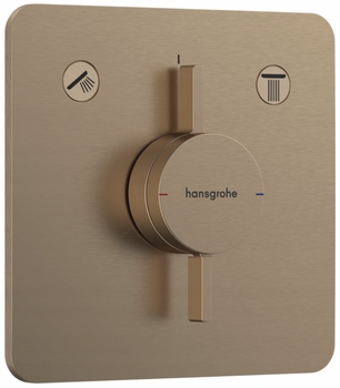 Hansgrohe Podomietková Sprchová Batéria Duoturn Q, Brúsený Bronz