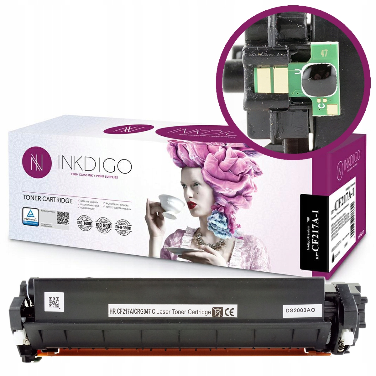 

Toner do Hp 17a CF217X XXL [4000 stron] Nowy Chip