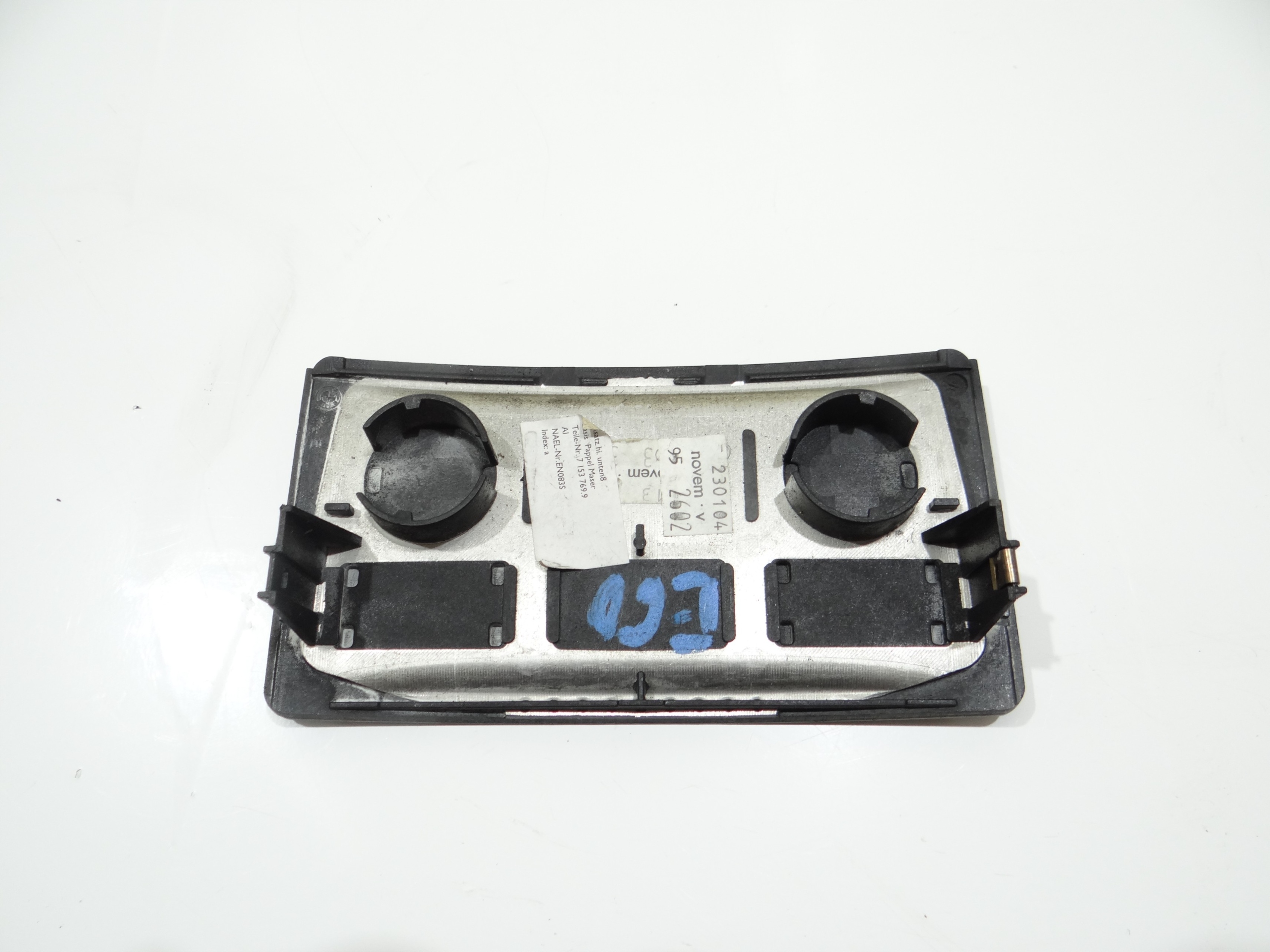 lista fedél TUNELU DEKOR fa BMW E60 E61 7153769 (16707549)