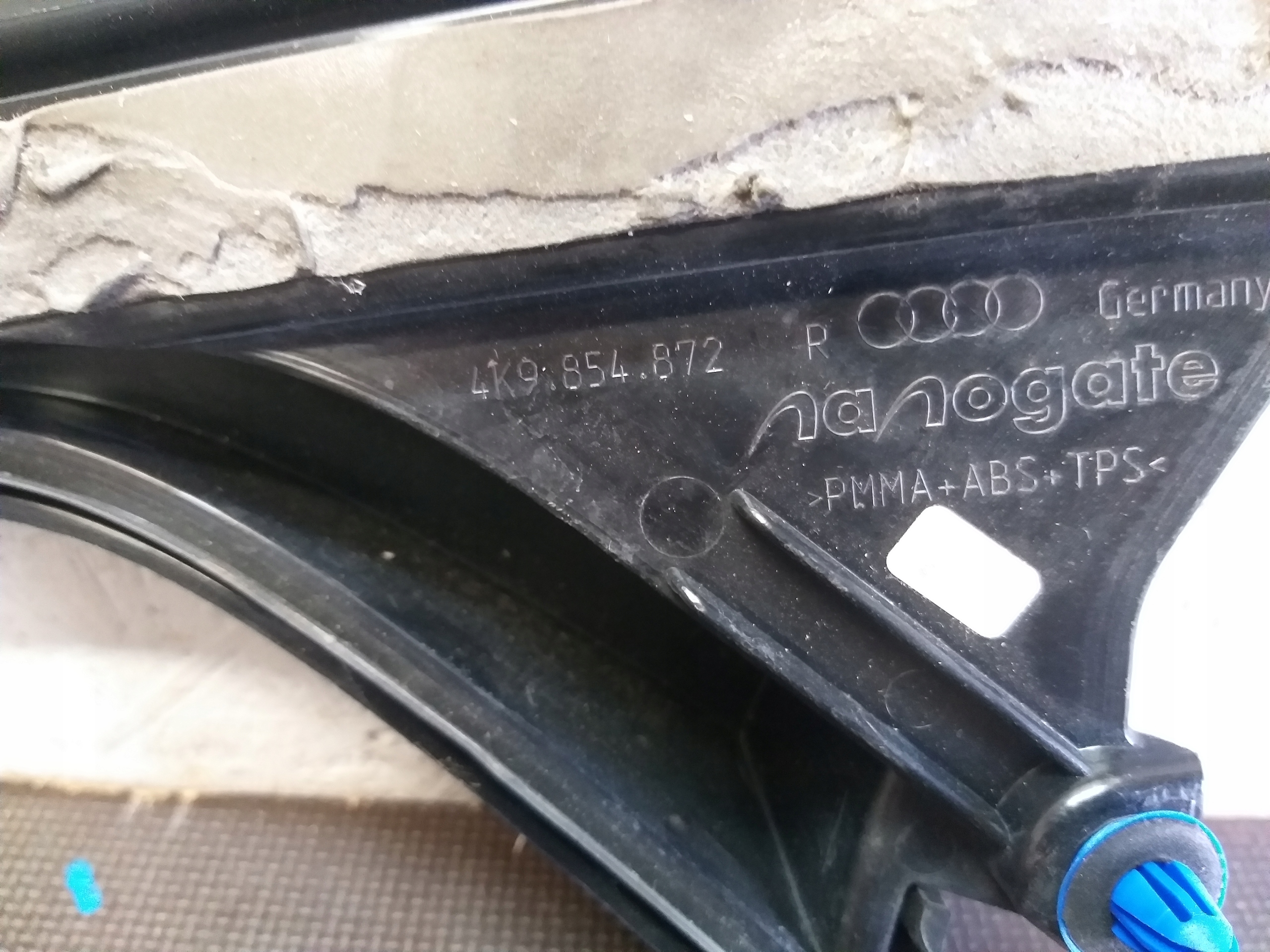 BOOT DOOR MOULDING AUDI A6 C8 KOMBI 4K9854871 872