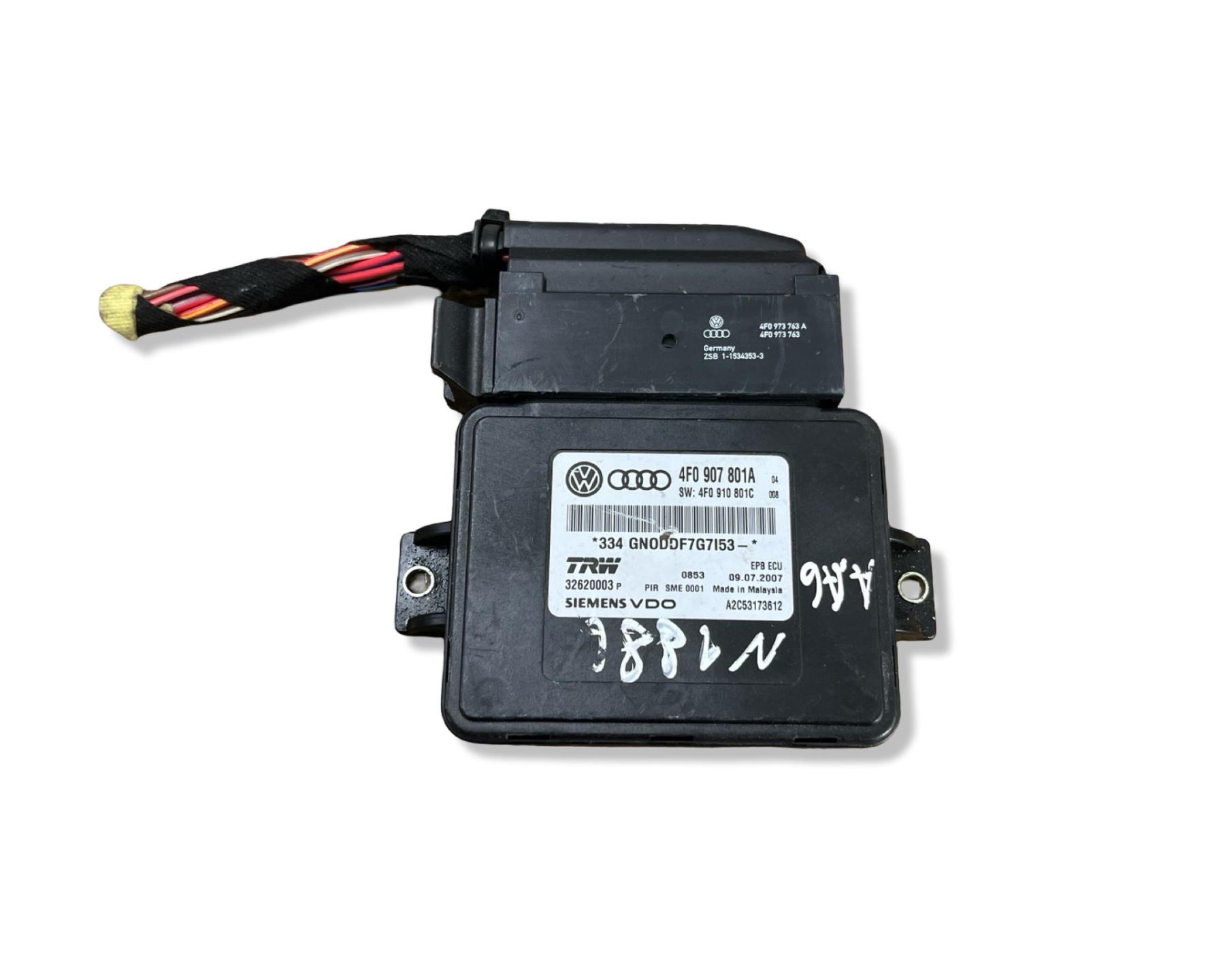 module electric brake Audi A6 C6 2007 4F0907801A