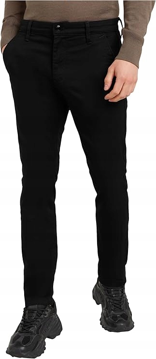 G-star Raw Pánské Džínové Kalhoty Černé Dlouhé 34/34 Jsj