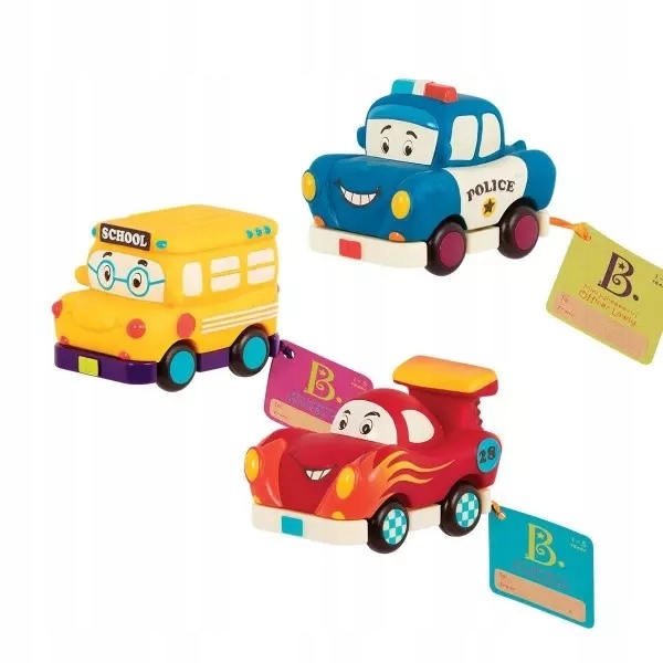 

B.toys: Wheeeels zestaw 3 autek z napędem 1657