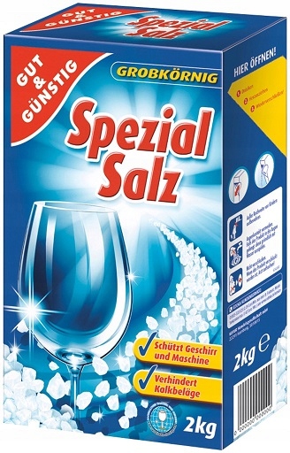 

Sól do zmywarki G & G Niemiecka 2 kg