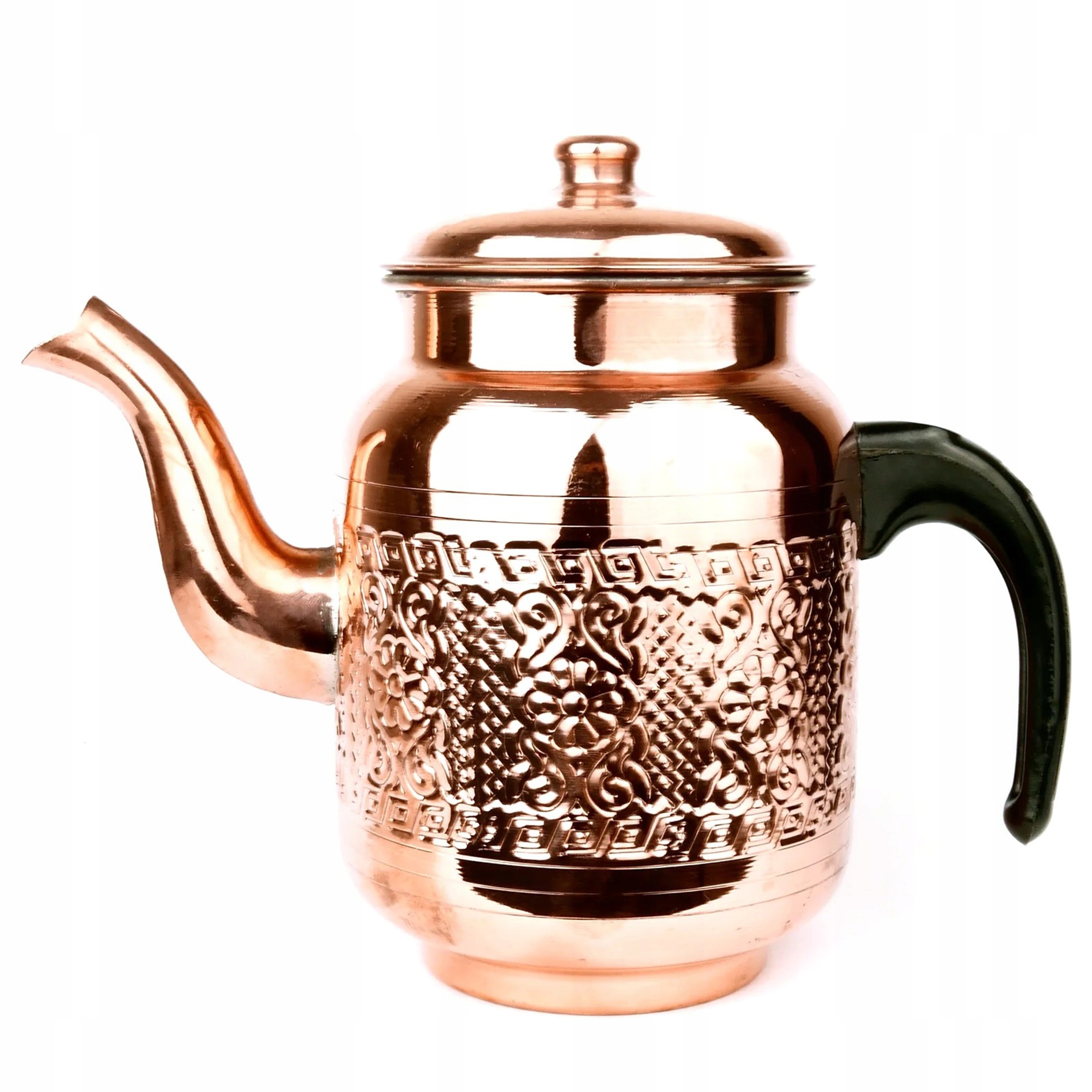 Kanvica Medená Na Kávu V Turečtine, Orientálna, Ručne Zdobená