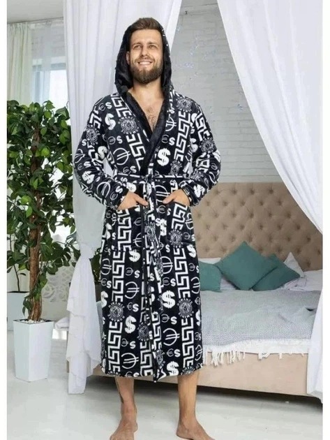 Teplý pánský župan 48/50 xl