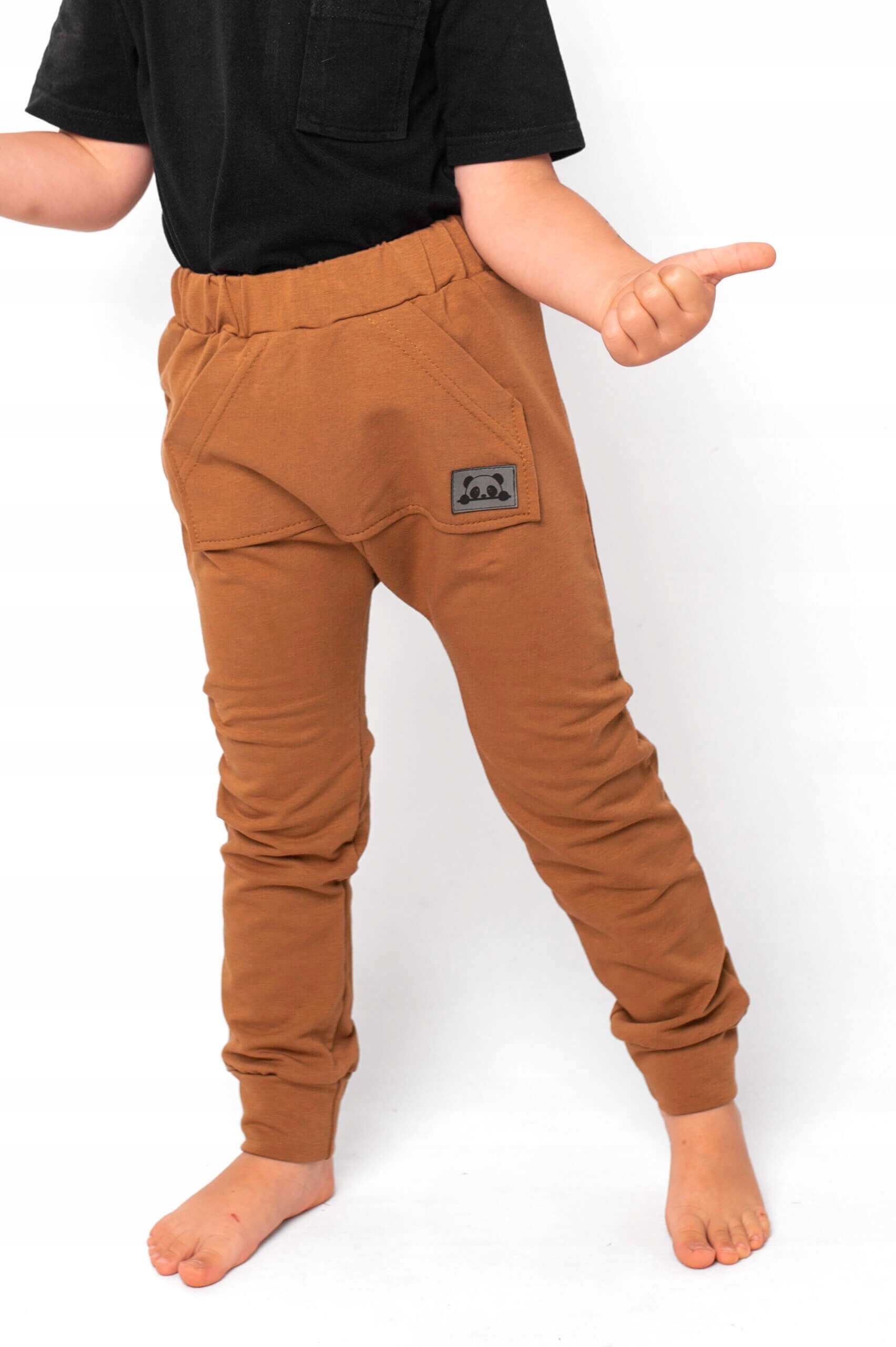 Spodnie dresowe BAGGY dla chłopca Zielony 116/122 Marka Inna marka